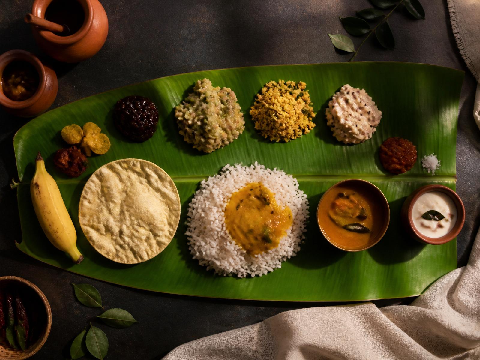 Traditional Kerala Meals